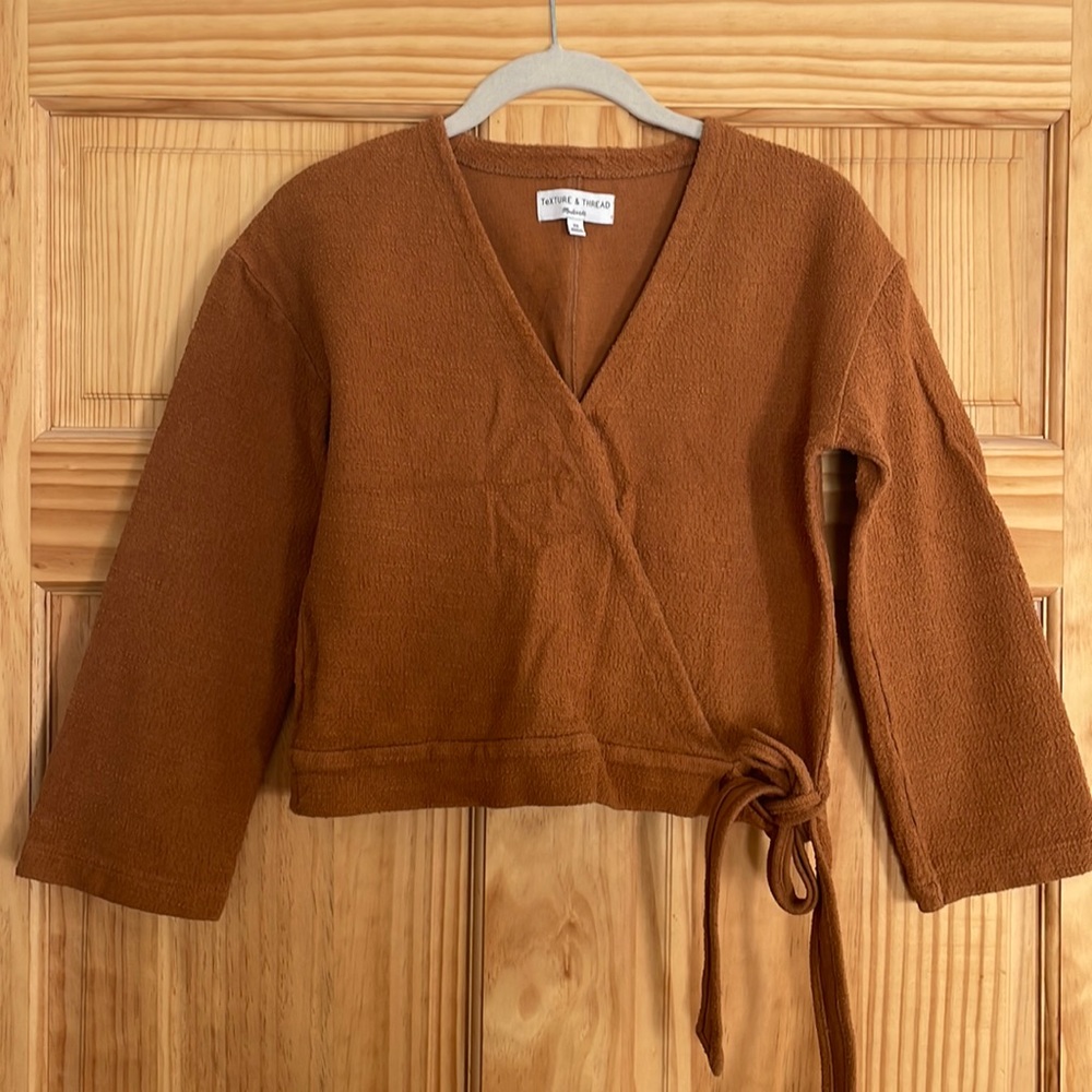 Madewell cropped shirt